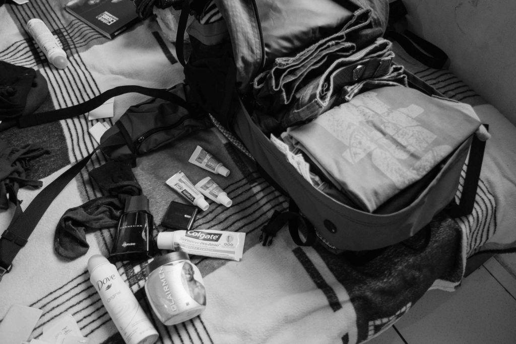 Trânsito. Caminho para os EUA